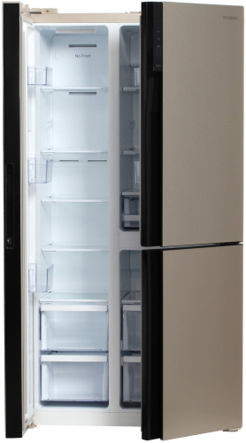 Холодильник Hyundai CS5073FV шампань фото 13