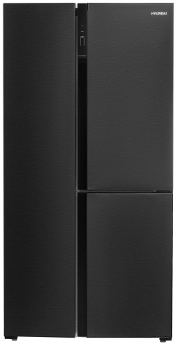 Холодильник Hyundai CS5073FV черная сталь фото 2