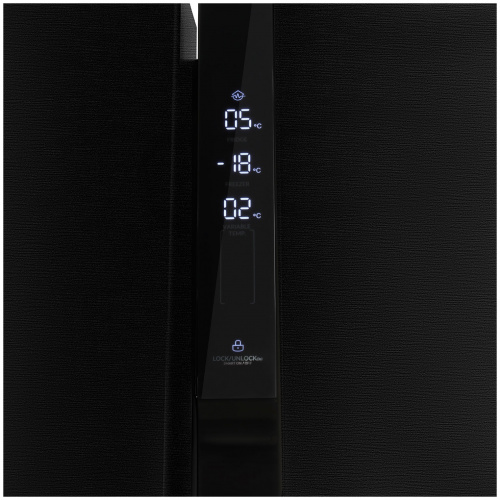 Холодильник Hyundai CS5073FV черная сталь фото 17