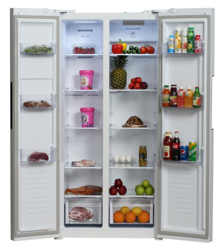 Холодильник Hyundai CS4502F белый фото 3