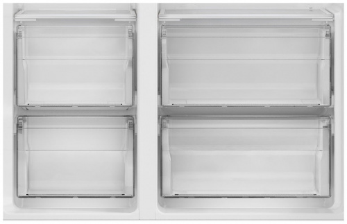 Холодильник Hyundai CS6503FV черное стекло фото 3