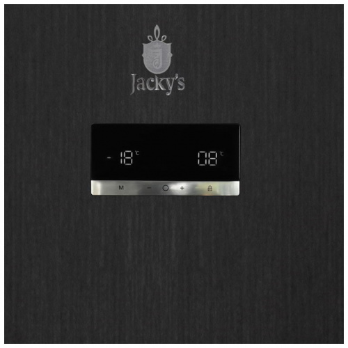 Холодильник Jacky`s JR FB318MNR чёрный фото 3