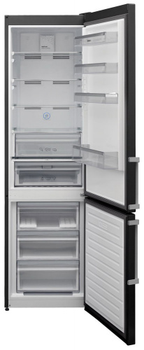 Холодильник Jacky`s JR FB318MNR чёрный фото 7