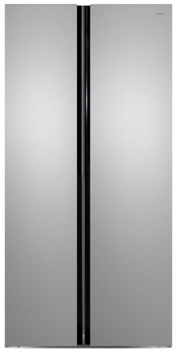 Холодильник Ginzzu NFK-462 стальной