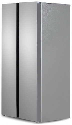 Холодильник Ginzzu NFK-462 стальной фото 3