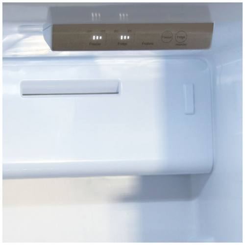 Холодильник Ginzzu NFK-462 стальной фото 6