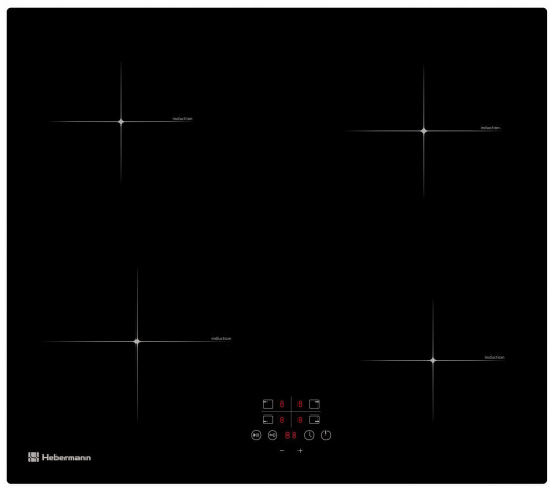 Встраиваемая индукционная варочная панель Hebermann HBKI 6040.1 B