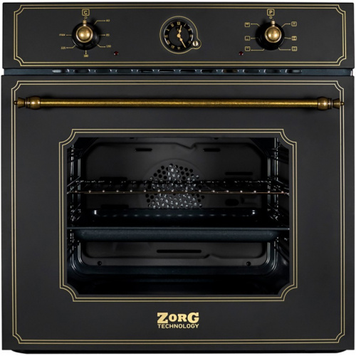 Встраиваемый электрический духовой шкаф ZorG BE6 RST (EMY) black