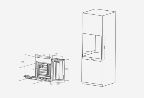 Встраиваемый электрический духовой шкаф Haier HOX-C09ATQBC фото 3