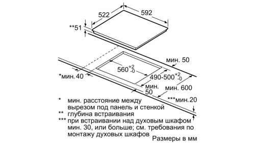 Встраиваемая индукционная варочная панель Bosch PVS651FB5E фото 3