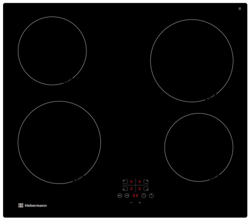 Встраиваемая электрическая варочная панель Hebermann HBKC 6040.1 B