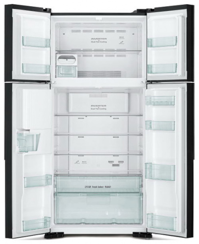 Холодильник Hitachi R-W 662 PU7 GBK фото 5