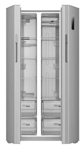 Холодильник Hyundai CS5005FV нержавеющая сталь фото 4
