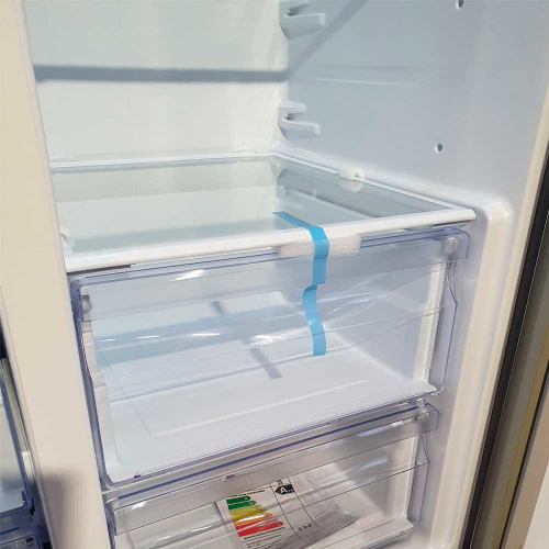 Холодильник Ginzzu NFK-520 серое стекло фото 6
