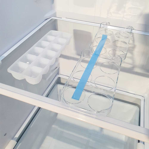 Холодильник Ginzzu NFK-520 серое стекло фото 7