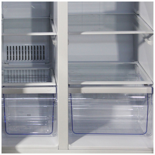 Холодильник Ginzzu NFK-440 стальной фото 5