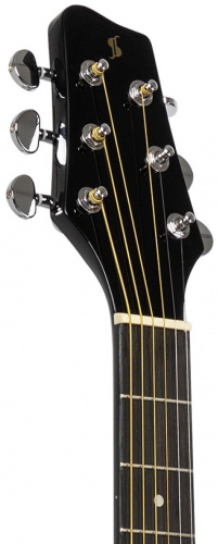 Электроакустическая гитара Stagg SA35 ACE-BK фото 5