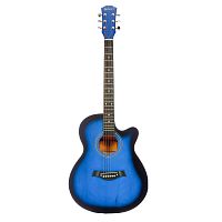 Акустическая гитара Belucci BC4010 синий глянец