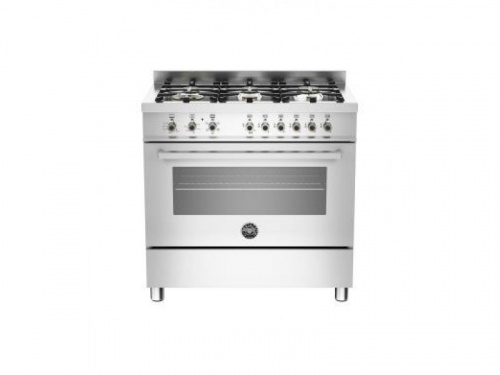 Комбинированная плита Bertazzoni PRO90 6 HYB S XT