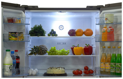 Холодильник Hyundai CM4505FV нержавеющая сталь фото 3