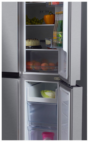 Холодильник Hyundai CM4505FV нержавеющая сталь фото 4