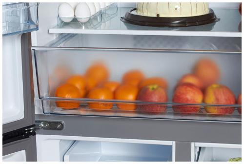 Холодильник Hyundai CM4505FV нержавеющая сталь фото 7