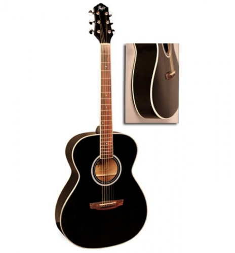 Акустическая гитара Flight AG-210 BK черный фото 2