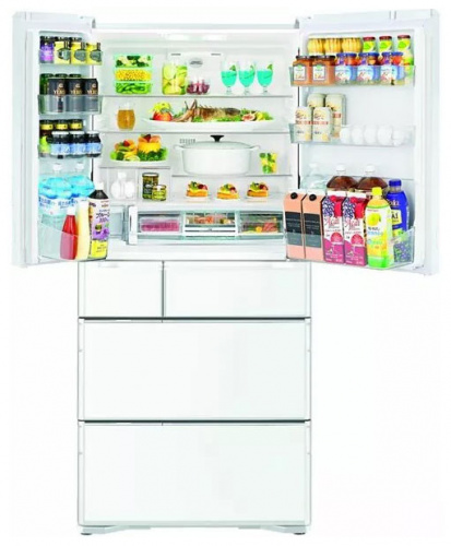 Холодильник Hitachi RWX 630 KU XW фото 3