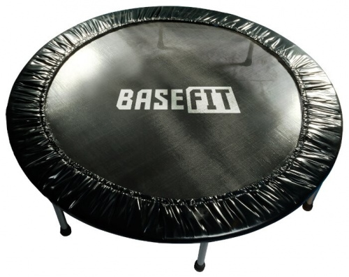 Батут BaseFit TR-101 137 см черный фото 2