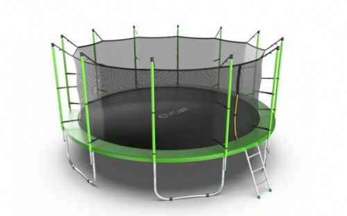 Батут Evo Jump Internal 16ft Green Lowernet + сетка фото 4