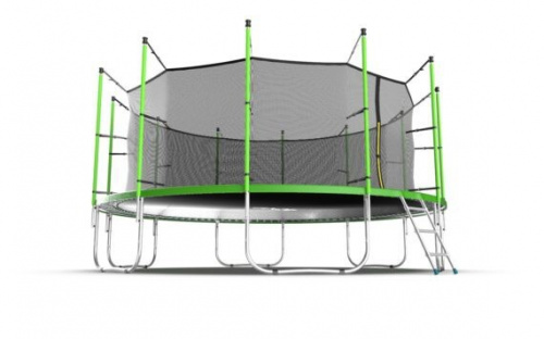 Батут Evo Jump Internal 16ft Green Lowernet + сетка фото 6