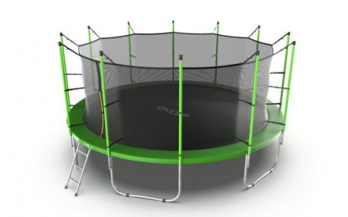 Батут Evo Jump Internal 16ft Green Lowernet + сетка фото 7