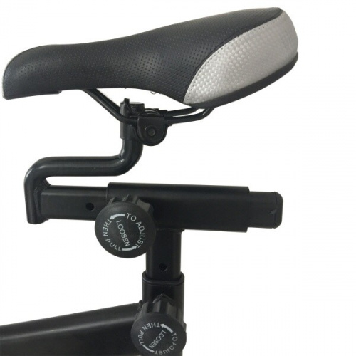 Велотренажер DFC B8302 черный/серебристый фото 4