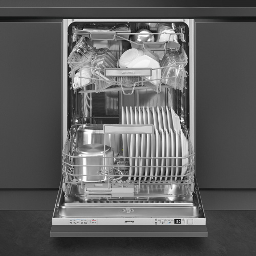 Встраиваемая посудомоечная машина Smeg STL66337L фото 3