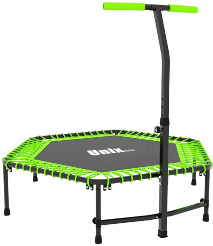 Батут Unix Line FITNESS Green (130 cm)