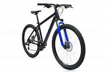 Велосипед Forward EDGE 27,5 2.0 disc AL черный/синий 19-20 г18 (RBKW0M67Q047)