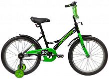 Велосипед Novatrack 203STRIKE.BKG20 черный/зелёный 139705