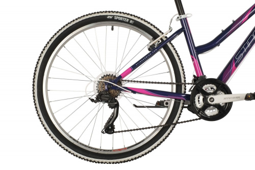 Велосипед Stinger 26SHV.LATINA.15VT10 (146447) фиолетовый фото 4