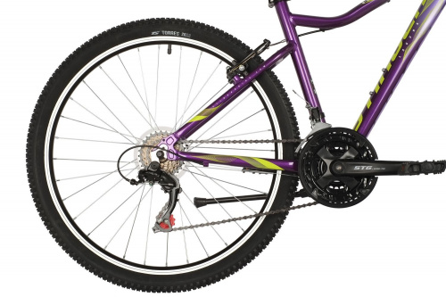 Велосипед Stinger 26AHV.LAGUSTD.17VT10 фиолетовый фото 6