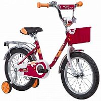 Велосипед Novatrack Maple 16 (164MAPLE.RD9) красный