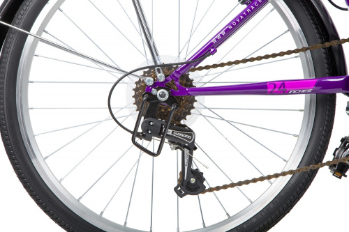 Велосипед Novatrack 24NFTG6SV.VL20 фиолетовый (140686) фото 4