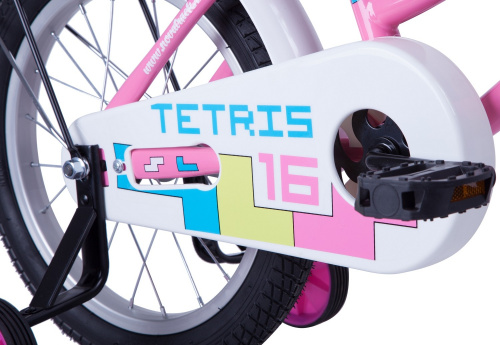 Велосипед Novatrack 161TETRIS.PN20 розовый 139638 фото 4