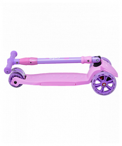 Самокат Ridex 3-х колесный Bunny, 135/90 мм, розовый/фиолетовый (4680459107145) фото 5