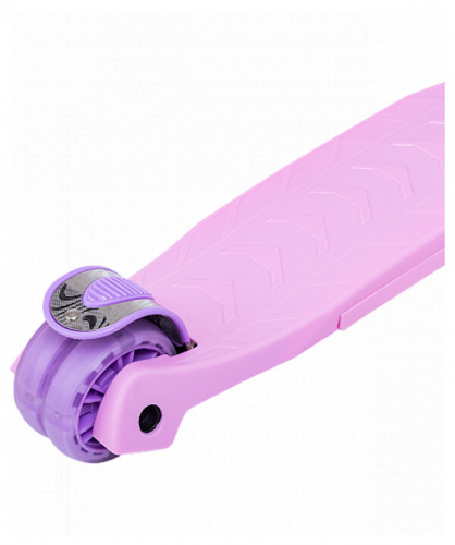 Самокат Ridex 3-х колесный Bunny, 135/90 мм, розовый/фиолетовый (4680459107145) фото 8
