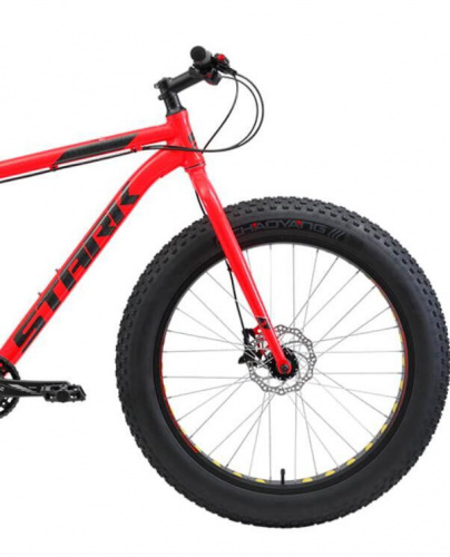 Велосипед Stark '21 Fat 26.2 HD красный/черный 2020-2021 фото 4