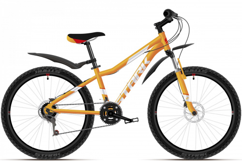Велосипед Stark 2021 Rocket 24.1 D оранжевый/белый/красный фото 2