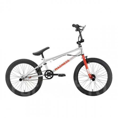 Велосипед Stark 22 Madness BMX 2 серый/красный HQ-0005127 фото 2
