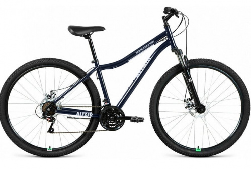 Велосипед Altair AL 29 D 21 ск темно-синий/серебро 20-21 г фото 2