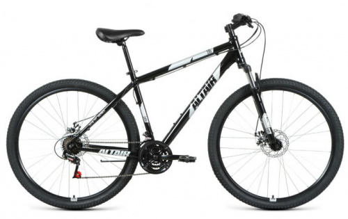 Велосипед Altair AL 29 D 21 ск черный/серебро 20-21 г фото 2