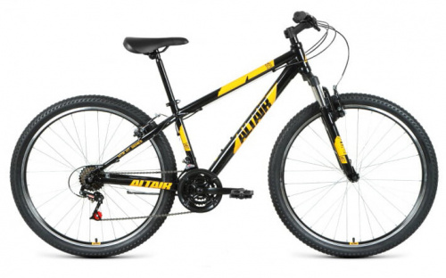 Велосипед Altair AL 27,5 V 21 ск Черный/Оранжевый 20-21 г 19 RBKT1M37G017 фото 2